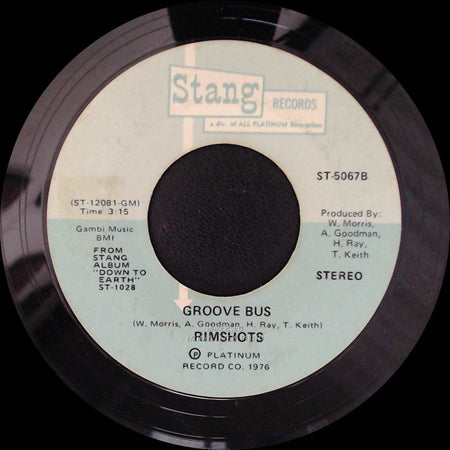 Rimshots - Super Disco / Groove Bus side B