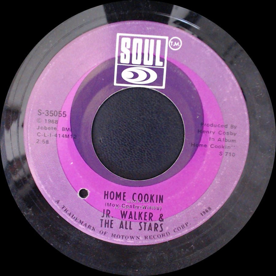 Jr. Walker & The All Stars - Home Cookin / Mutiny side A
