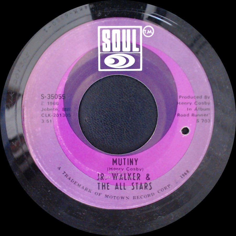Jr. Walker & The All Stars - Home Cookin / Mutiny side B