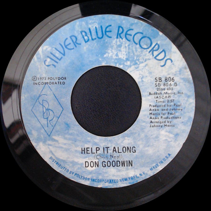 Don Goodwin - This Is Your Song / Help It Along side B