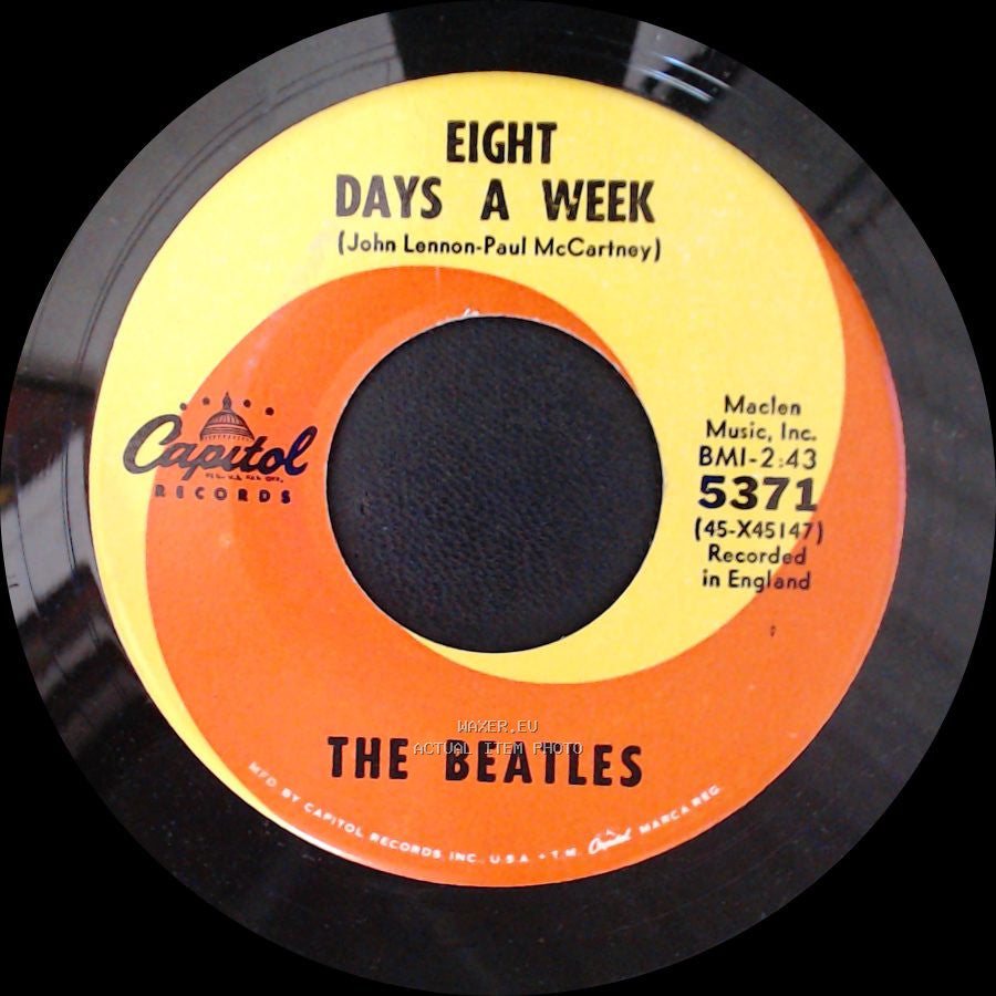 The Beatles - Eight Days A Week / I Don't Want To Spoil The Party side A