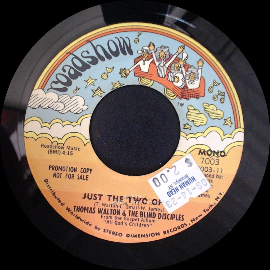 Thomas Walton & The Blind Disciples - Just The Two Of Us / Just The Two Of Us side B