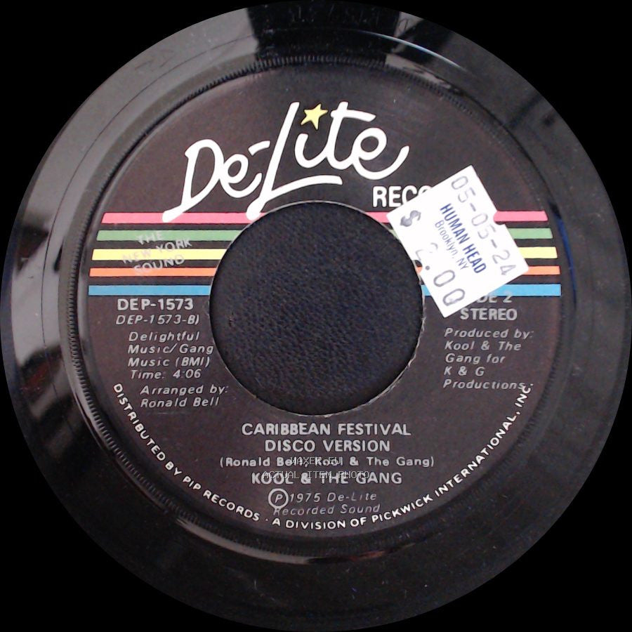 Kool & The Gang - Caribbean Festival / Caribbean Festival Disco Version side B