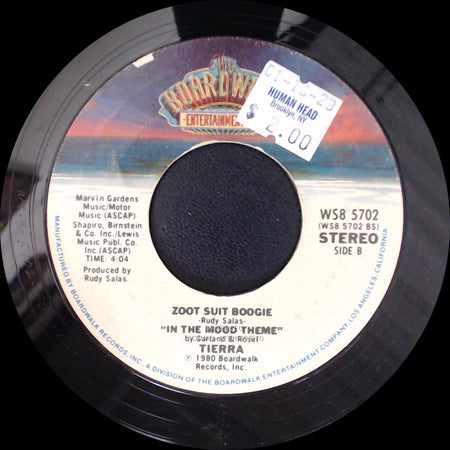 Tierra - Together / Zoot Suit Boogie / "In The Mood Theme" side B