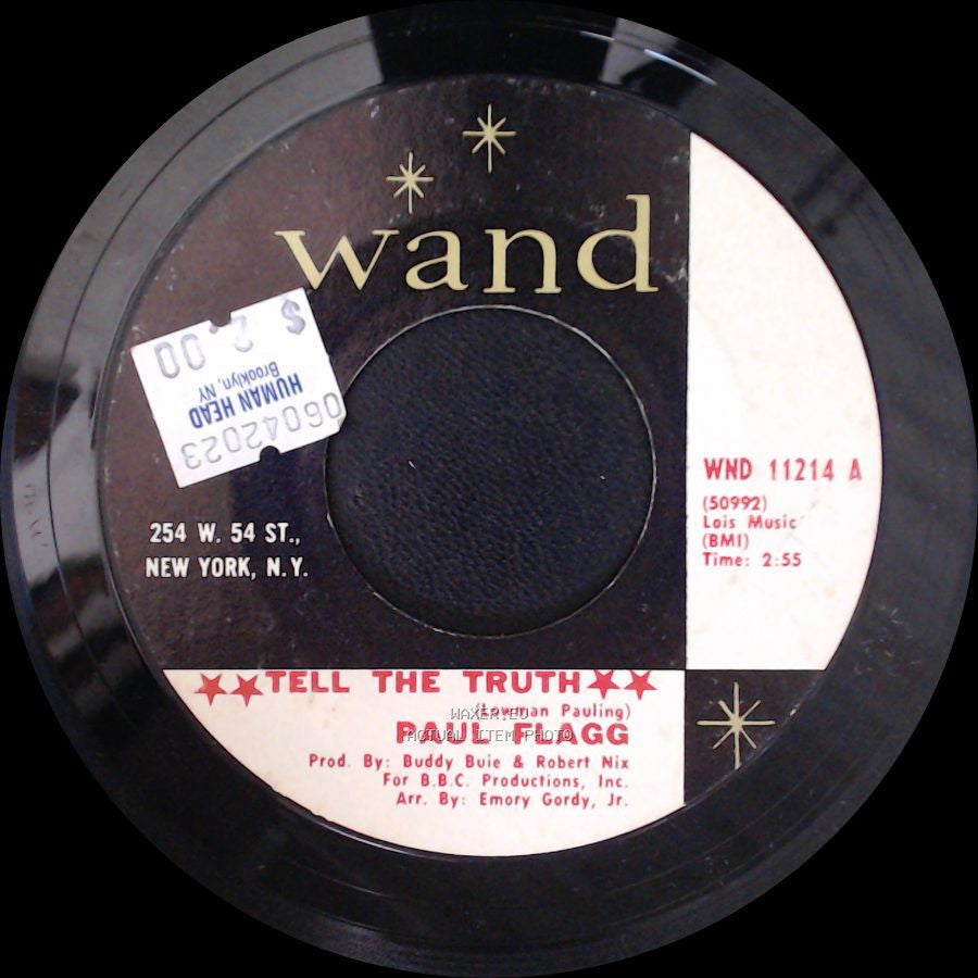 Paul Flagg - Tell The Truth / Georgia Pines side A