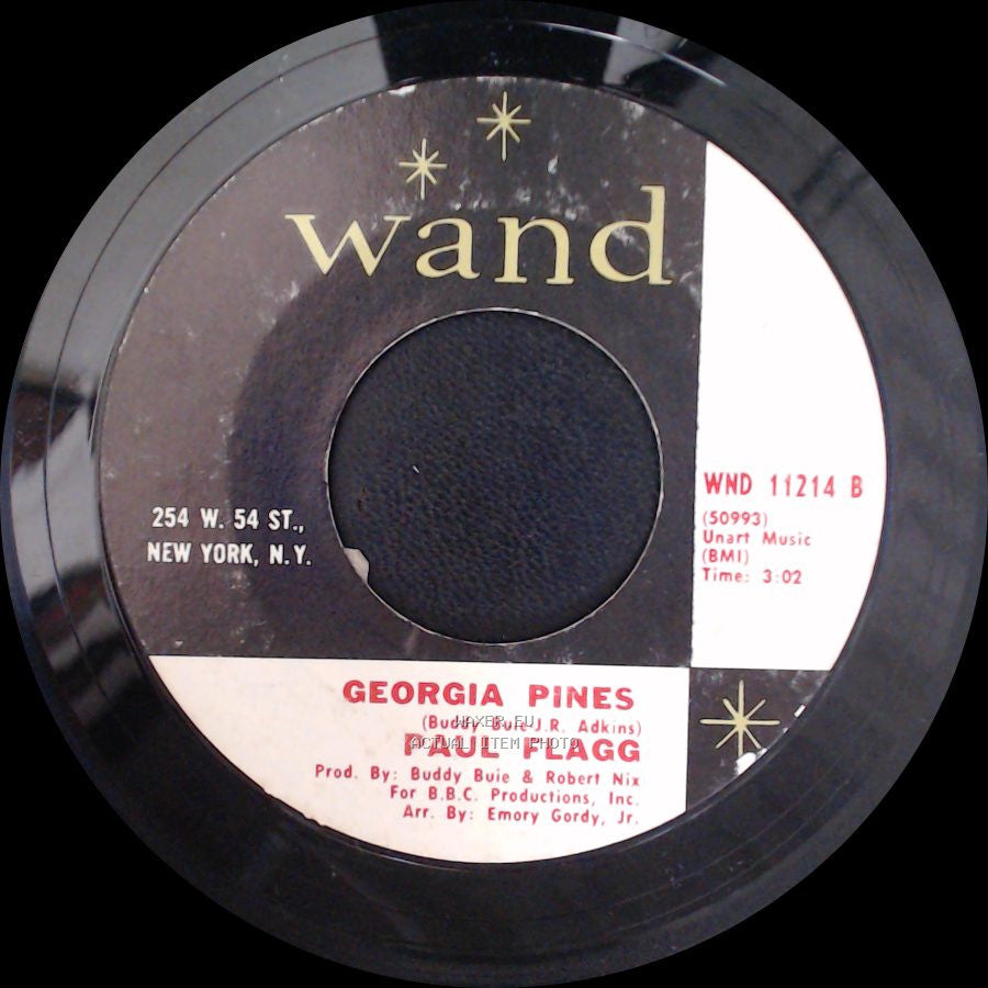 Paul Flagg - Tell The Truth / Georgia Pines side B