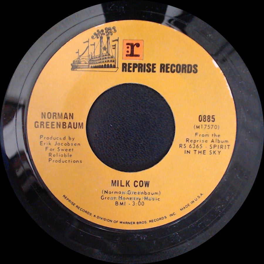 Norman Greenbaum - Milk Cow / Spirit In The Sky side A
