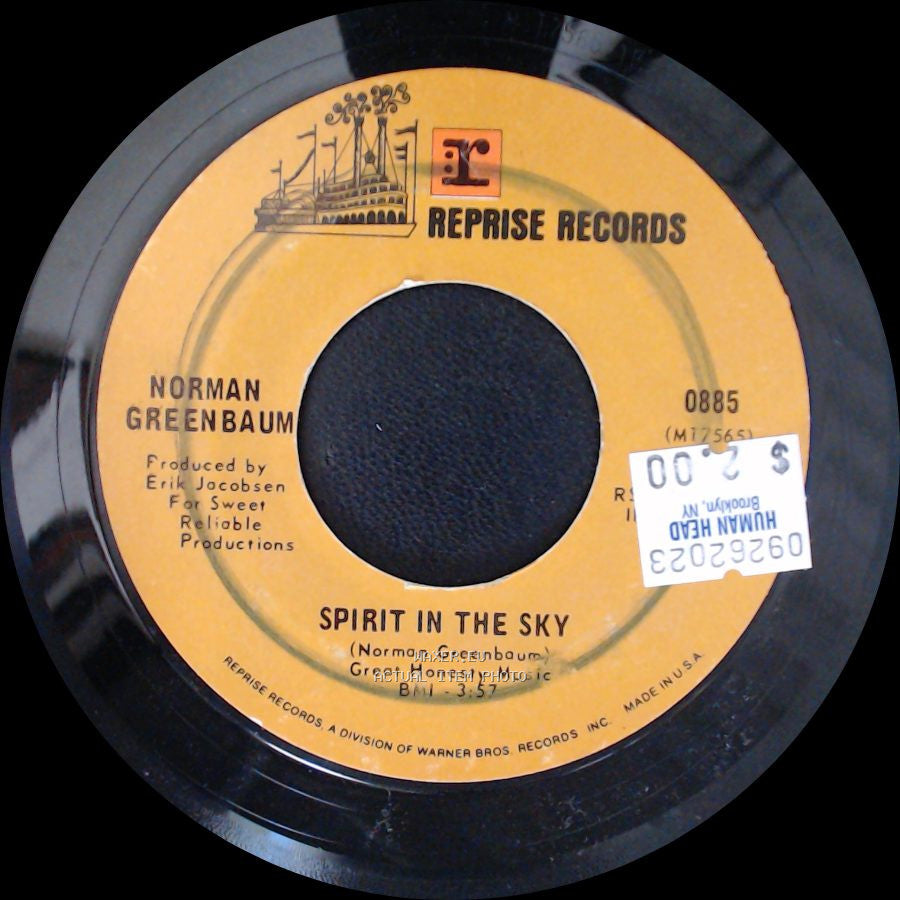 Norman Greenbaum - Milk Cow / Spirit In The Sky side B
