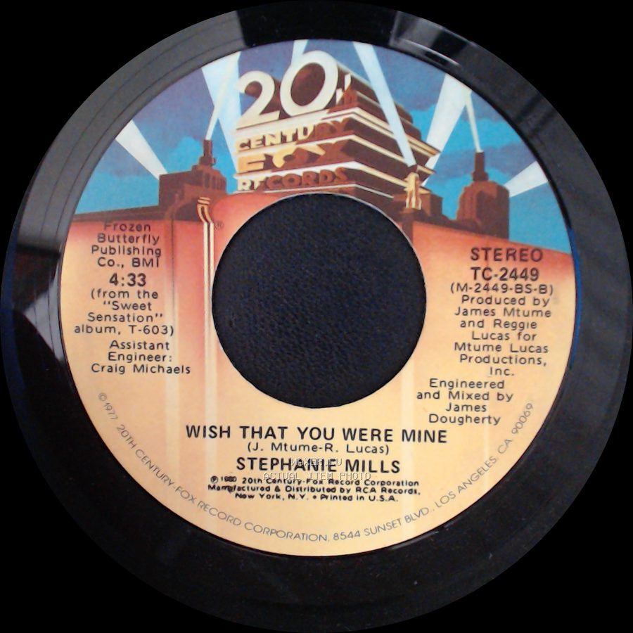 Stephanie Mills / Lou Rawls - Wish That You Were Mine / Organisation side A