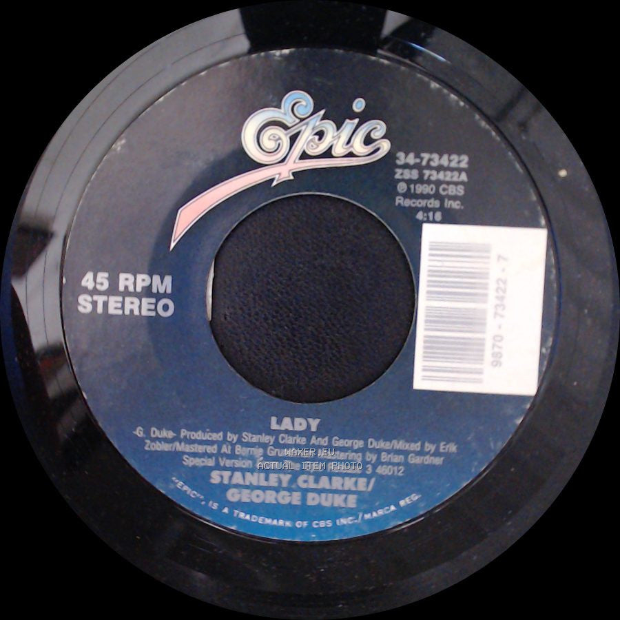 Stanley Clarke / George Duke - Lady / Find Out Who You Are side A