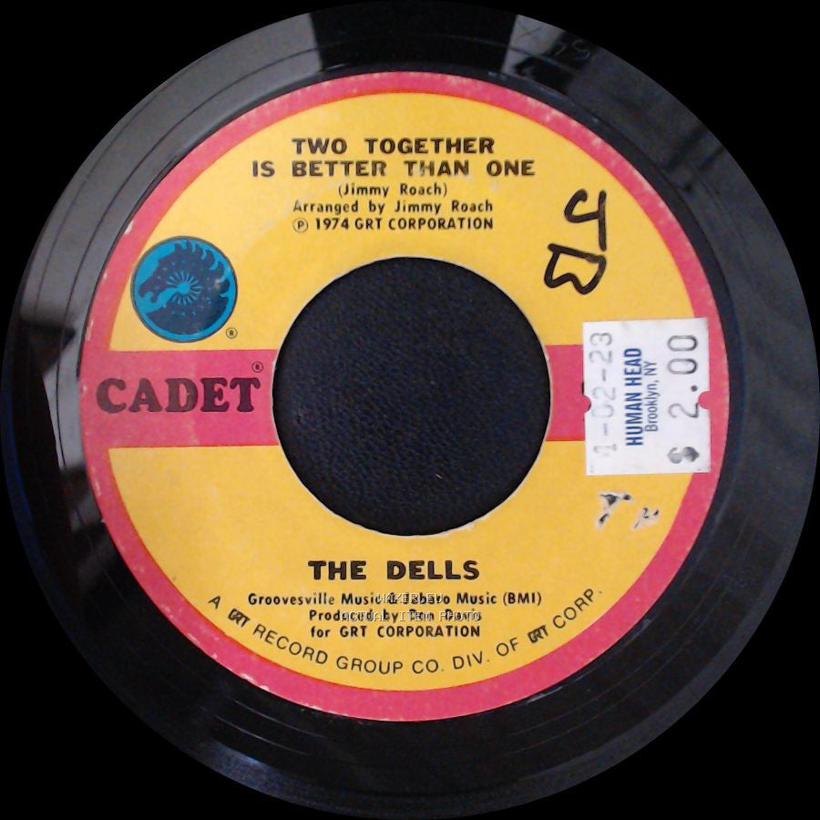The Dells - I Wish It Was Me You Loved / Two Together Is Better Than One side B