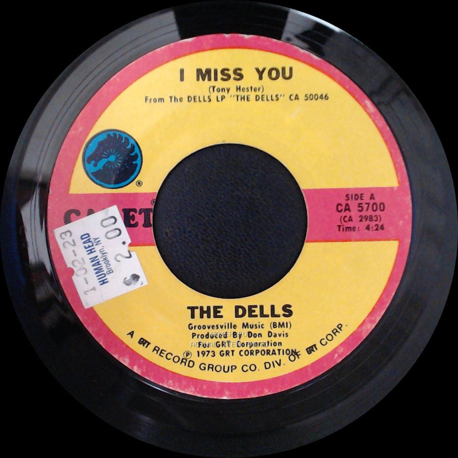 The Dells - I Miss You / Don't Make Me A Storyteller side A