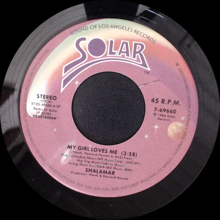 Shalamar - My Girl Loves Me / Right Here side A