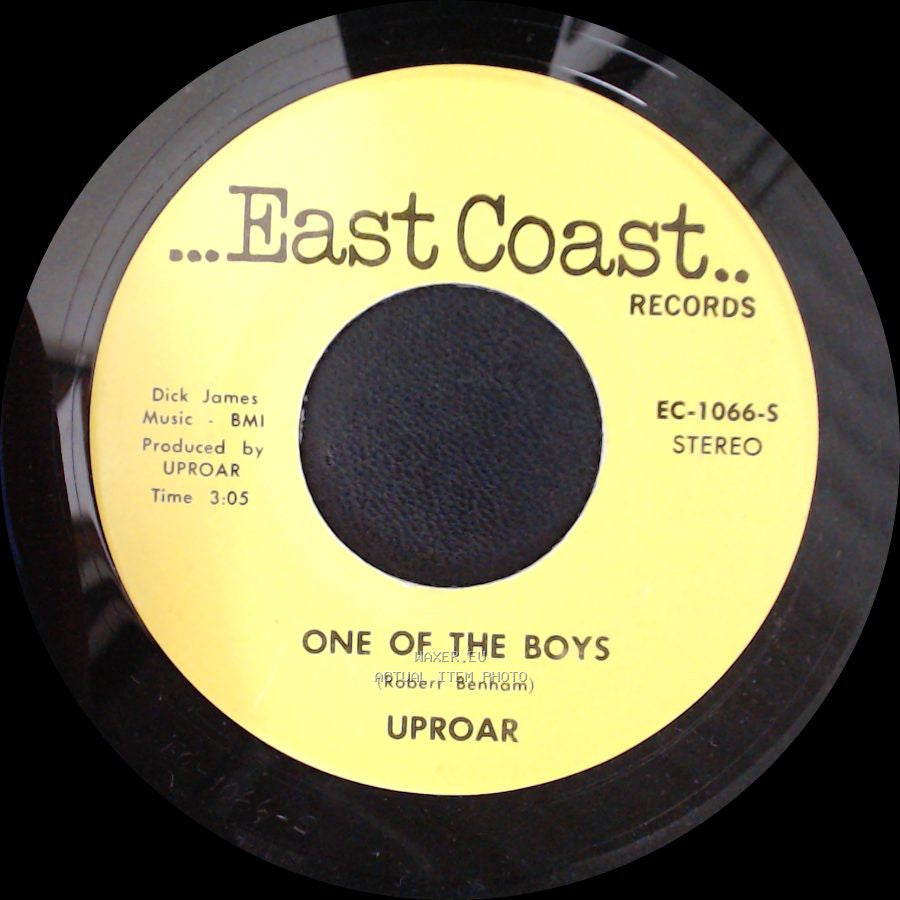 Uproar - One Of The Boys / Drifting Away (I've Been Drifting Away) side A