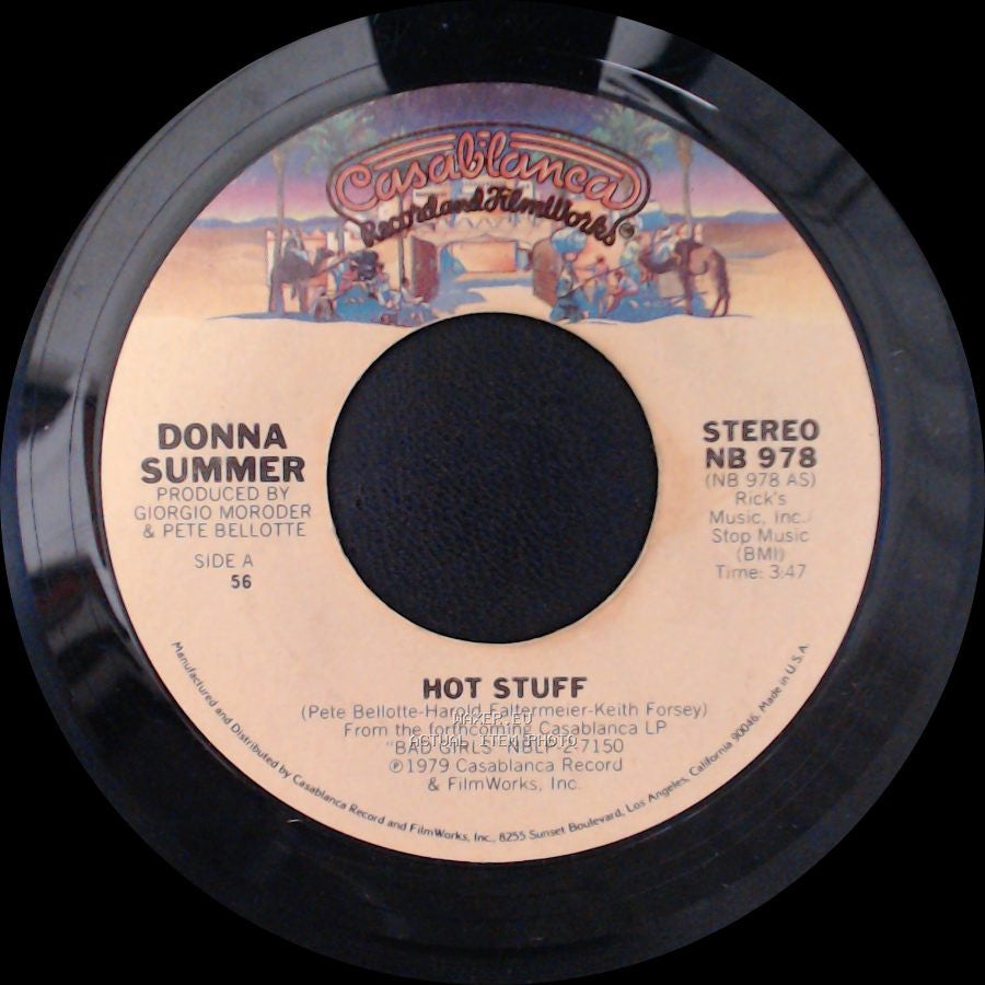 Donna Summer - Hot Stuff / Journey To The Center Of Your Heart side A