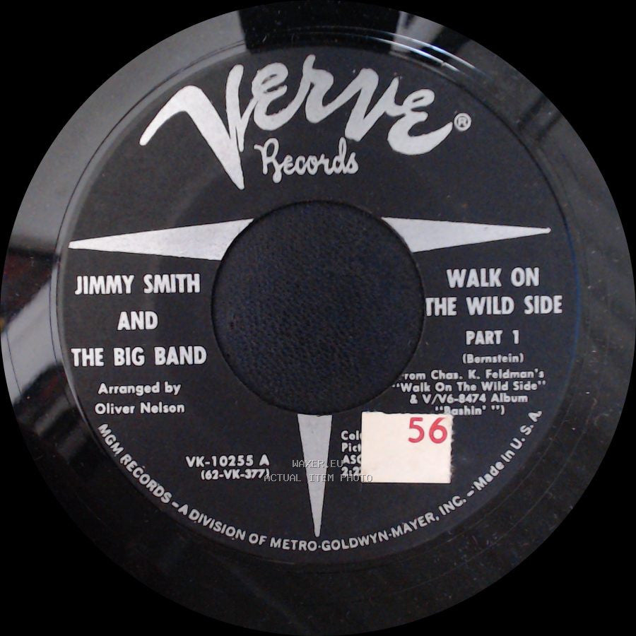 Jimmy Smith And The Big Band - Walk On The Wild Side Part 1 / Walk On The Wild Side Part 2 side A