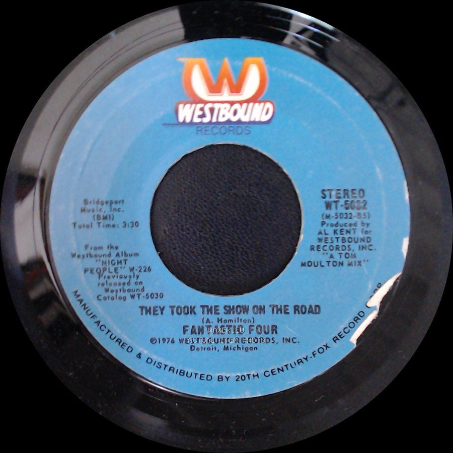 Fantastic Four - Hideaway / They Took The Show On The Road side B