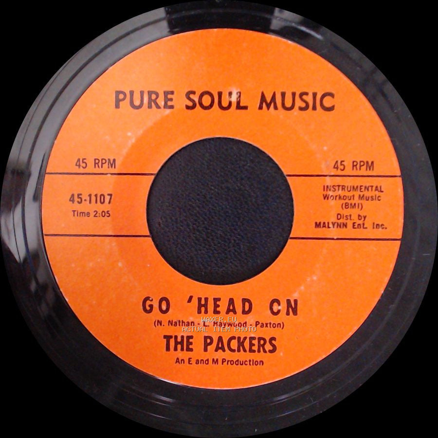 The Packers - Go 'head On / Hole In The Wall side A