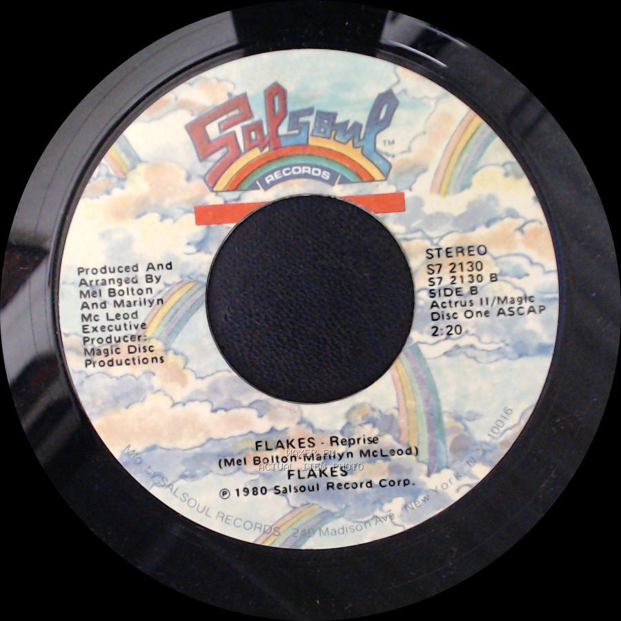 Flakes - Hey There Lonely Girl / Reprise side B