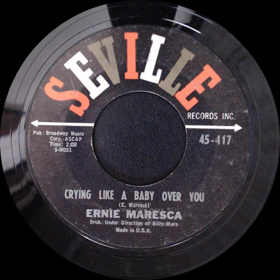 Ernie Maresca - Shout! Shout! (Knock Yourself Out) / Crying Like A Baby Over You side B