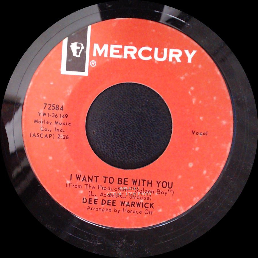 Dee Dee Warwick - Lover's Chant / I Want To Be With You side B