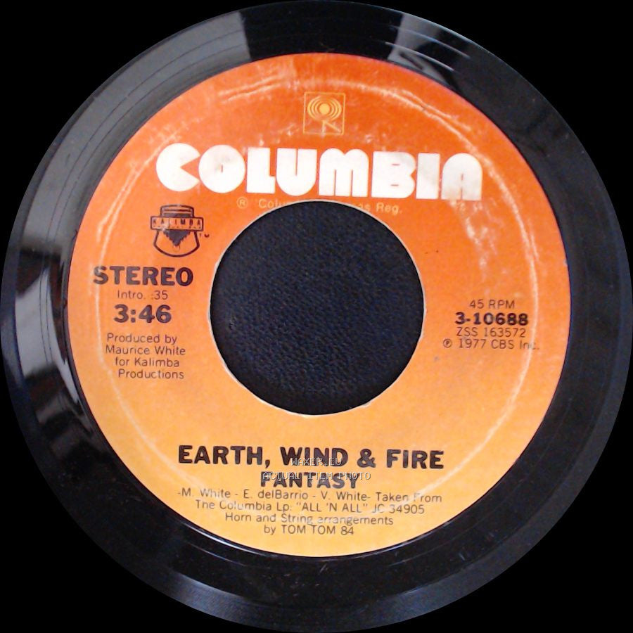 Earth, Wind & Fire - Fantasy / Runnin' side A