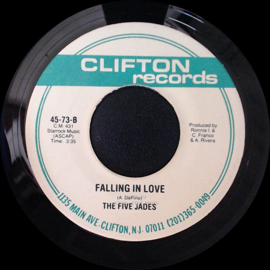 The Five Jades - Falling In Love / That's The Way It Goes side A