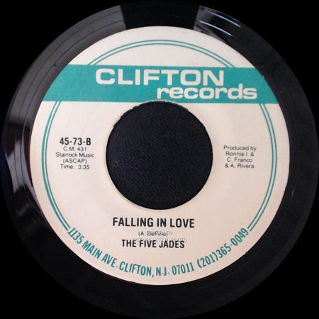 The Five Jades - Falling In Love / That's The Way It Goes side A