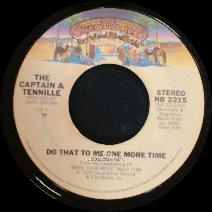 The Captain & Tennille - Do That To Me One More Time / Deep In The Dark side A