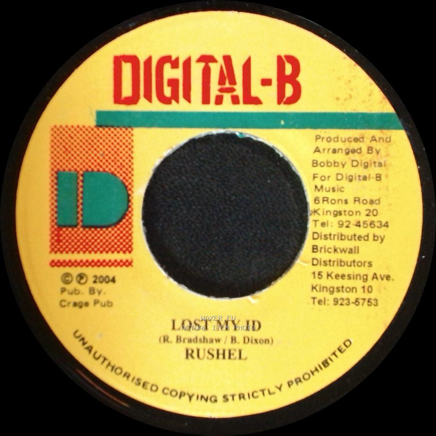 Rushel / A. J. Brown - Lost My Id / Reggae Music side A