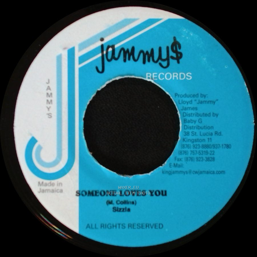 Sizzla - Someone Loves You / Version: "Sleng Teng" side A