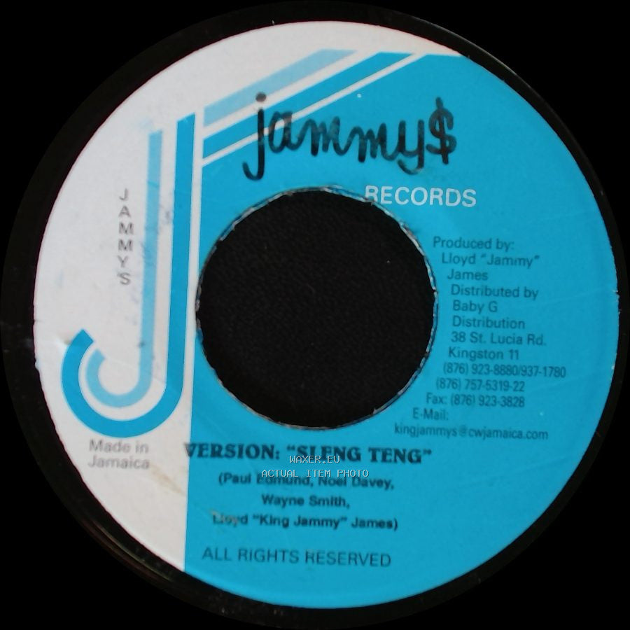 Sizzla - Someone Loves You / Version: "Sleng Teng" side B