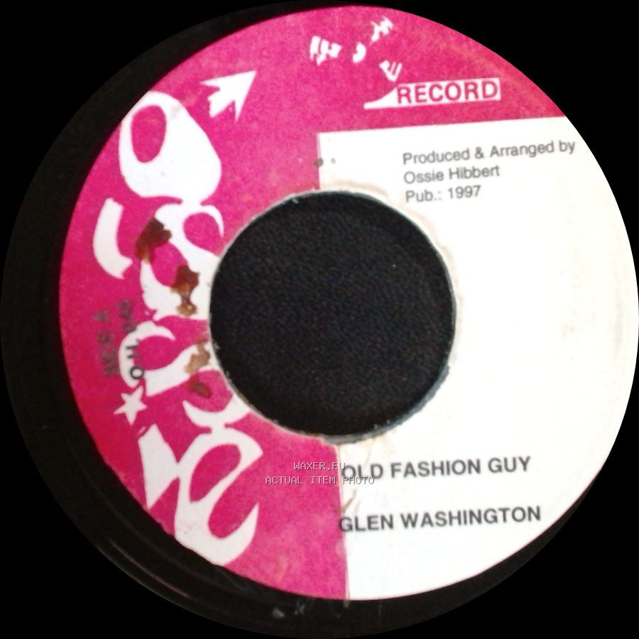 Glen Washington - Version / Old Fashion Guy side B