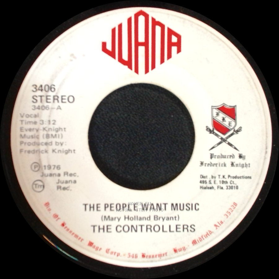 The Controllers - The People Want Music / Feeling A Feeling side A