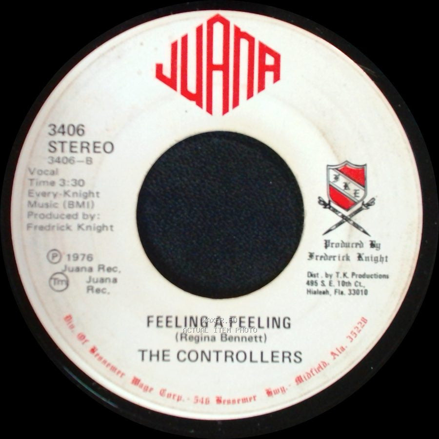 The Controllers - The People Want Music / Feeling A Feeling side B