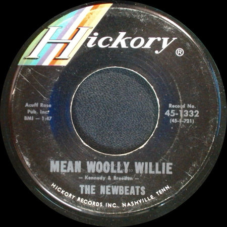 The Newbeats - Mean Woolly Willie / Run, Baby Run (Back Into My Arms) side A