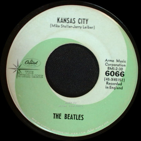The Beatles - Kansas City / Boys (Dixon-Farrell) side A