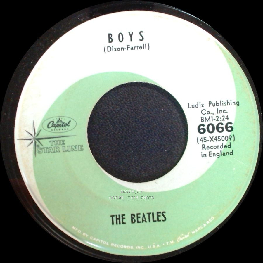The Beatles - Kansas City / Boys (Dixon-Farrell) side B