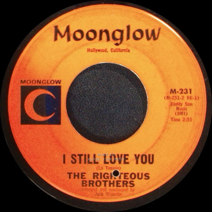 The Righteous Brothers - I Still Love You / Try To Find Another Man side A