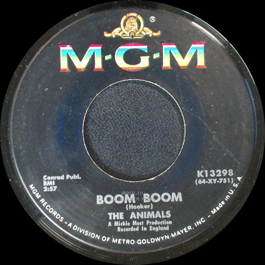 The Animals - Boom Boom / Blue Feeling side A