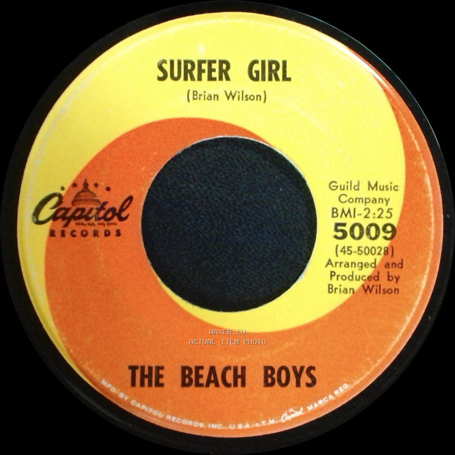 The Beach Boys - Little Deuce Coupe / Surfer Girl side B