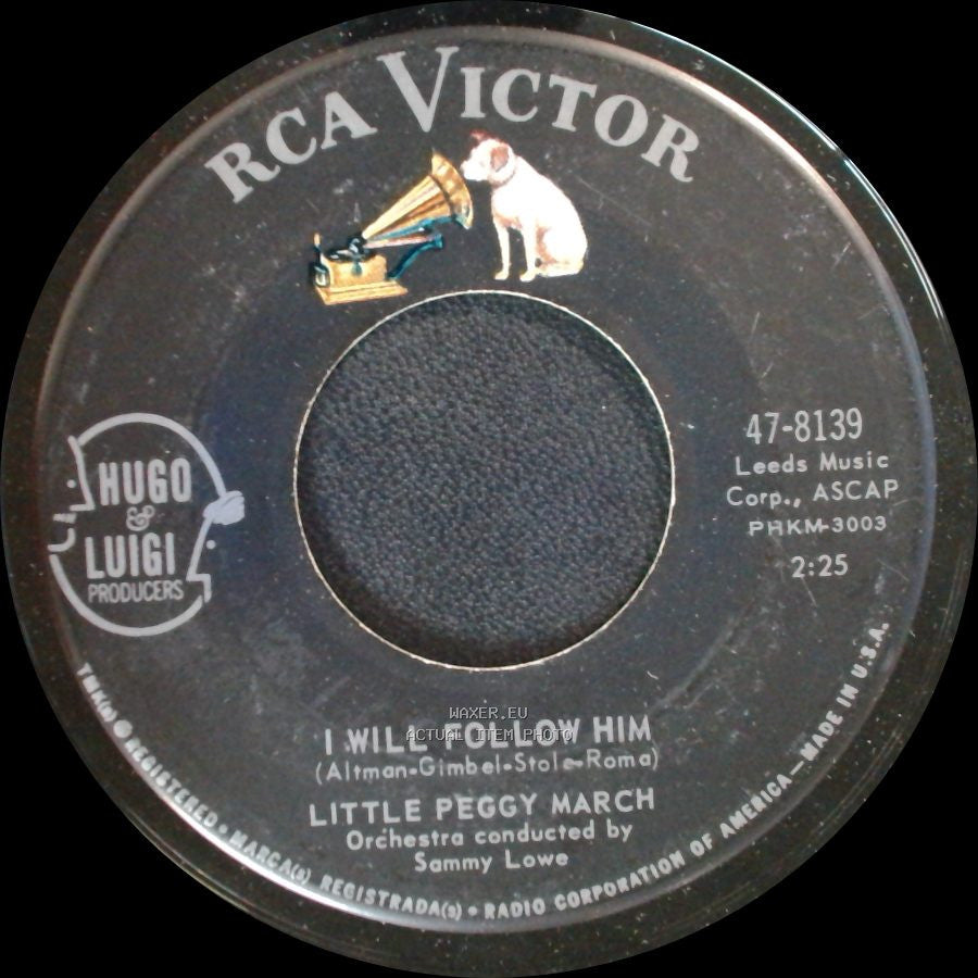Little Peggy March - I Will Follow Him / Wind-Up Doll side A