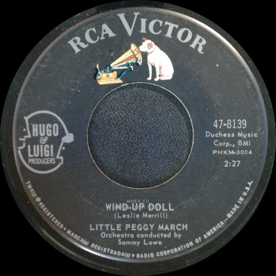 Little Peggy March - I Will Follow Him / Wind-Up Doll side B