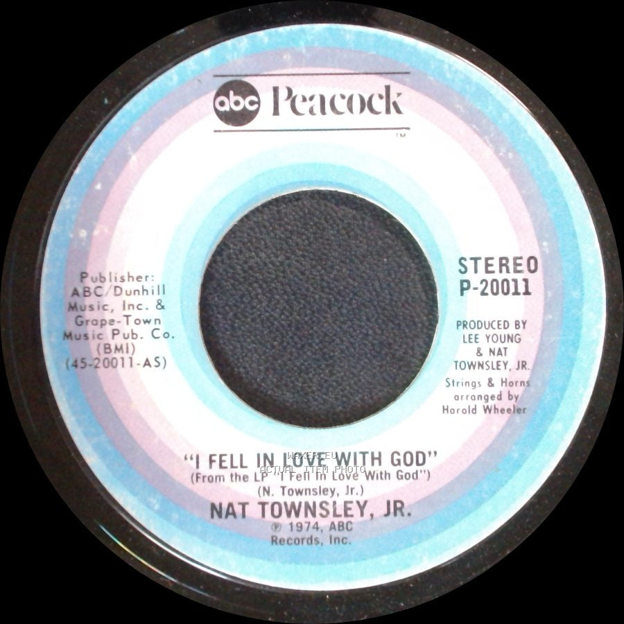 Nat Townsley, Jr. - I Fell In Love With God / Old Time Religion side A