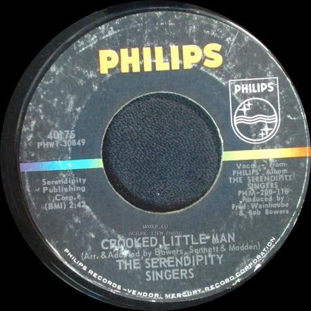 The Serendipity Singers - Freedom's Star / Crooked Little Man side B
