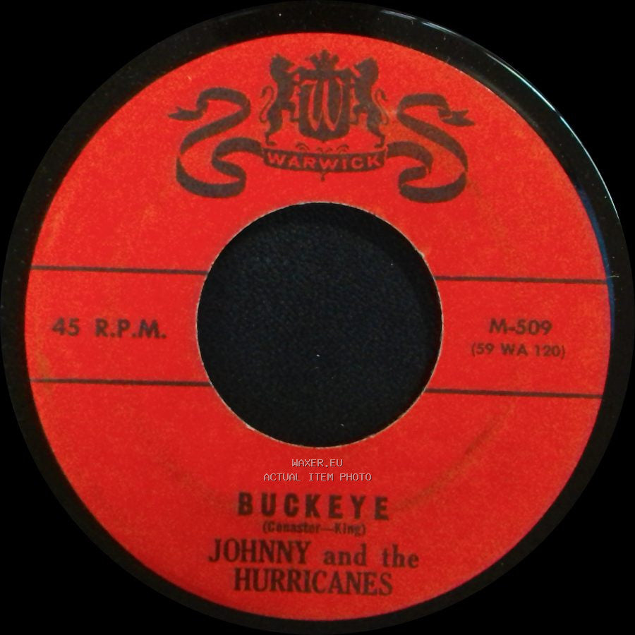Johnny And The Hurricanes - Red River Rock / Buckeye side B
