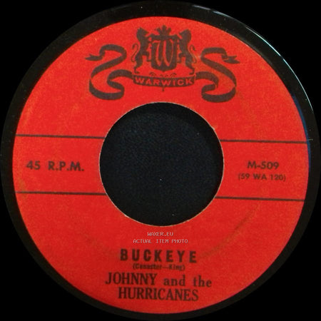 Johnny And The Hurricanes - Red River Rock / Buckeye side B