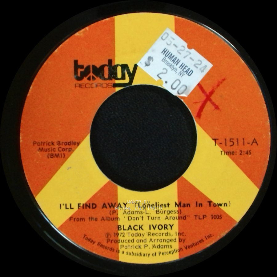 Black Ivory - Surrender / I'll Find Away (Loneliest Man In Town) side B
