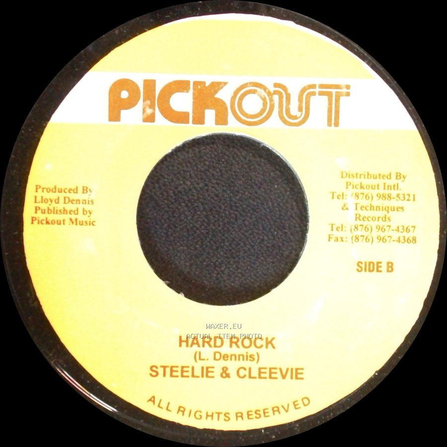 Spanner Banner / Steelie & Clevie - Give A Little Love / Hard Rock side B