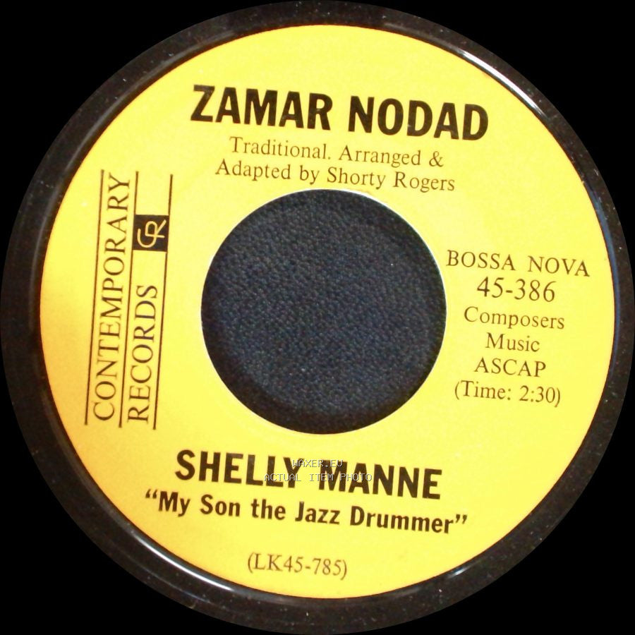Shelly Manne - Zamar Nodd / Exodus Bossa Nova side A